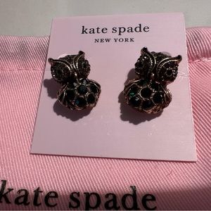 Kate Spade owl earrings
